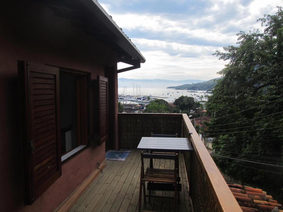 Apartamento Charmoso com vista para o mar Ilhabela Bagian luar foto
