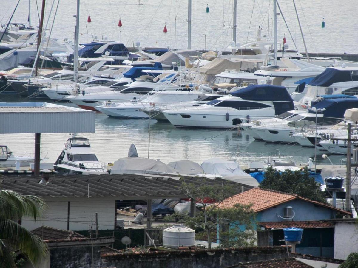 Apartamento Charmoso com vista para o mar Ilhabela Bagian luar foto