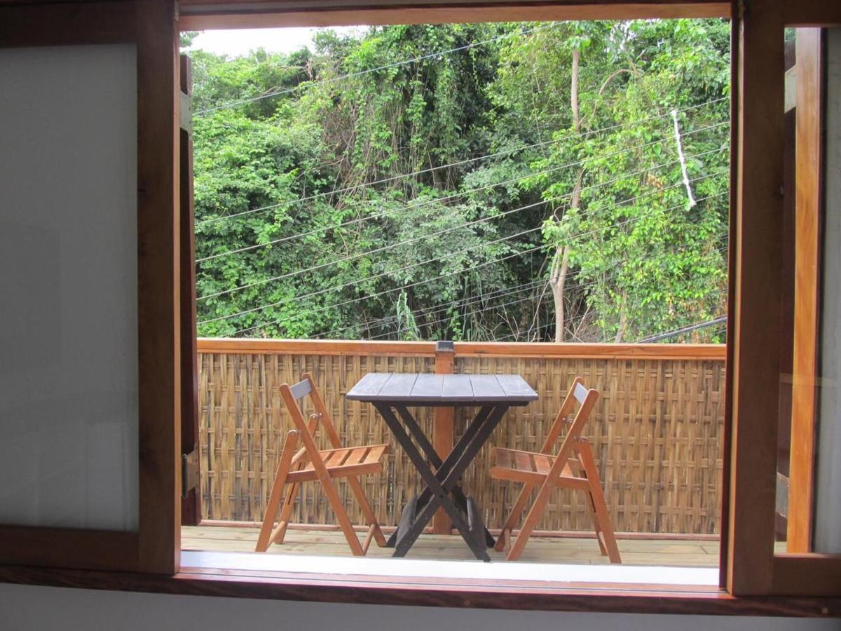 Apartamento Charmoso com vista para o mar Ilhabela Bagian luar foto