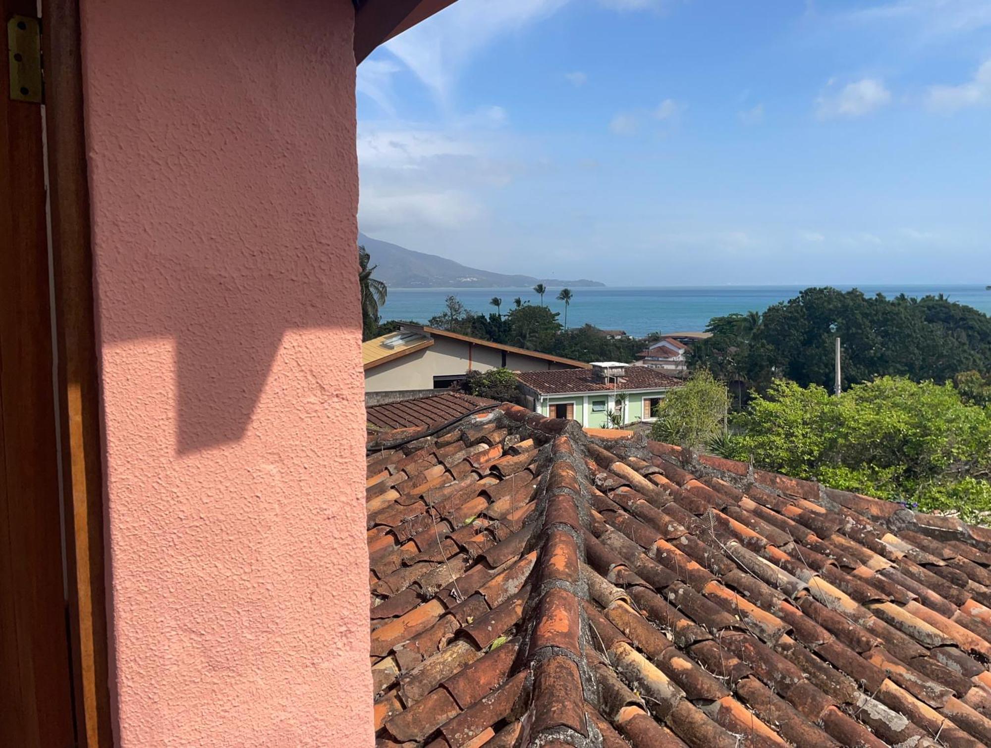 Apartamento Charmoso com vista para o mar Ilhabela Bagian luar foto